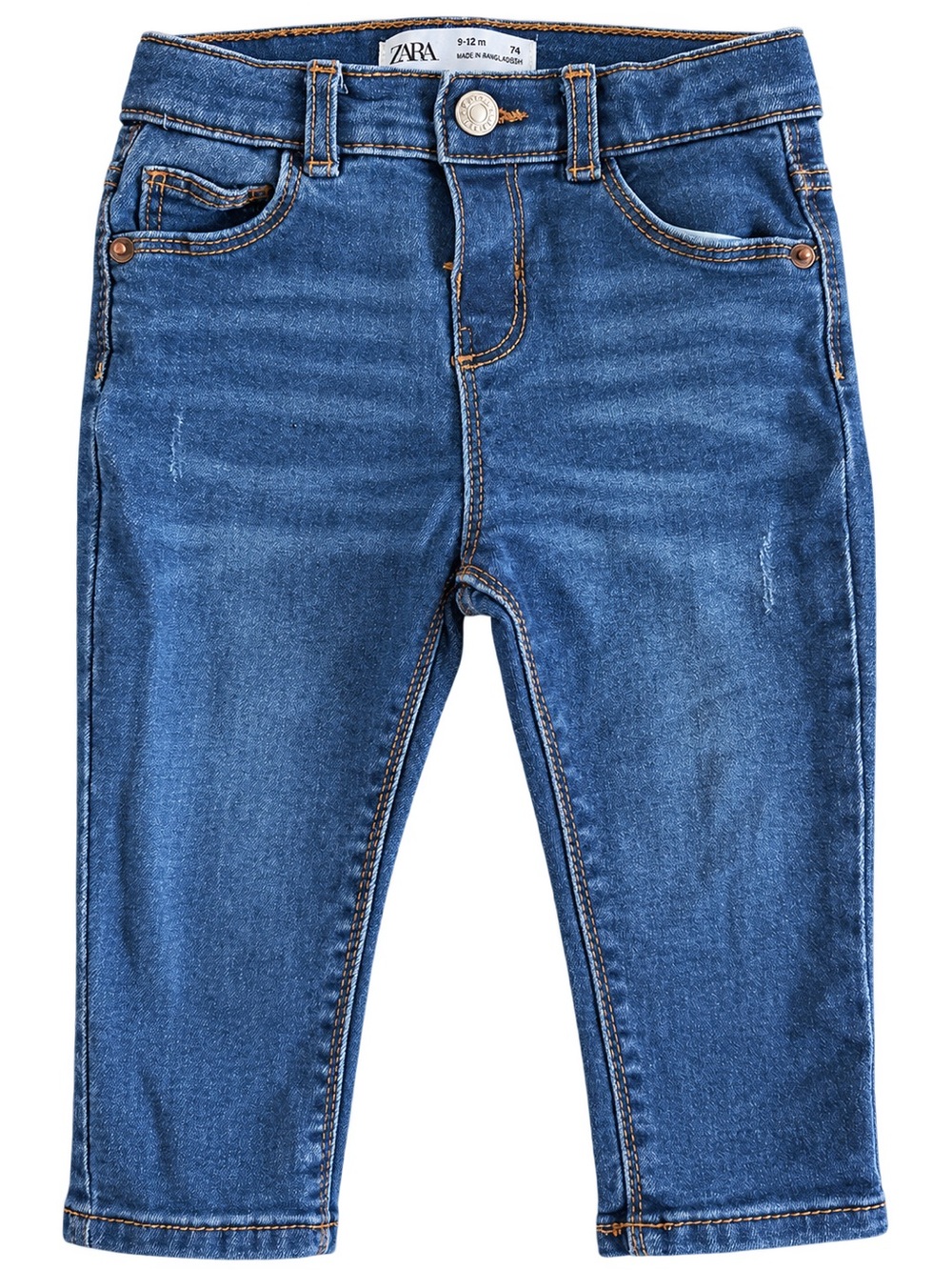 Zara Baby Medium Wash Stretch Denim Jeans Size 12-18M